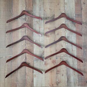 Abercrombie and Fitch Retail Store Wooden Hangers - 10